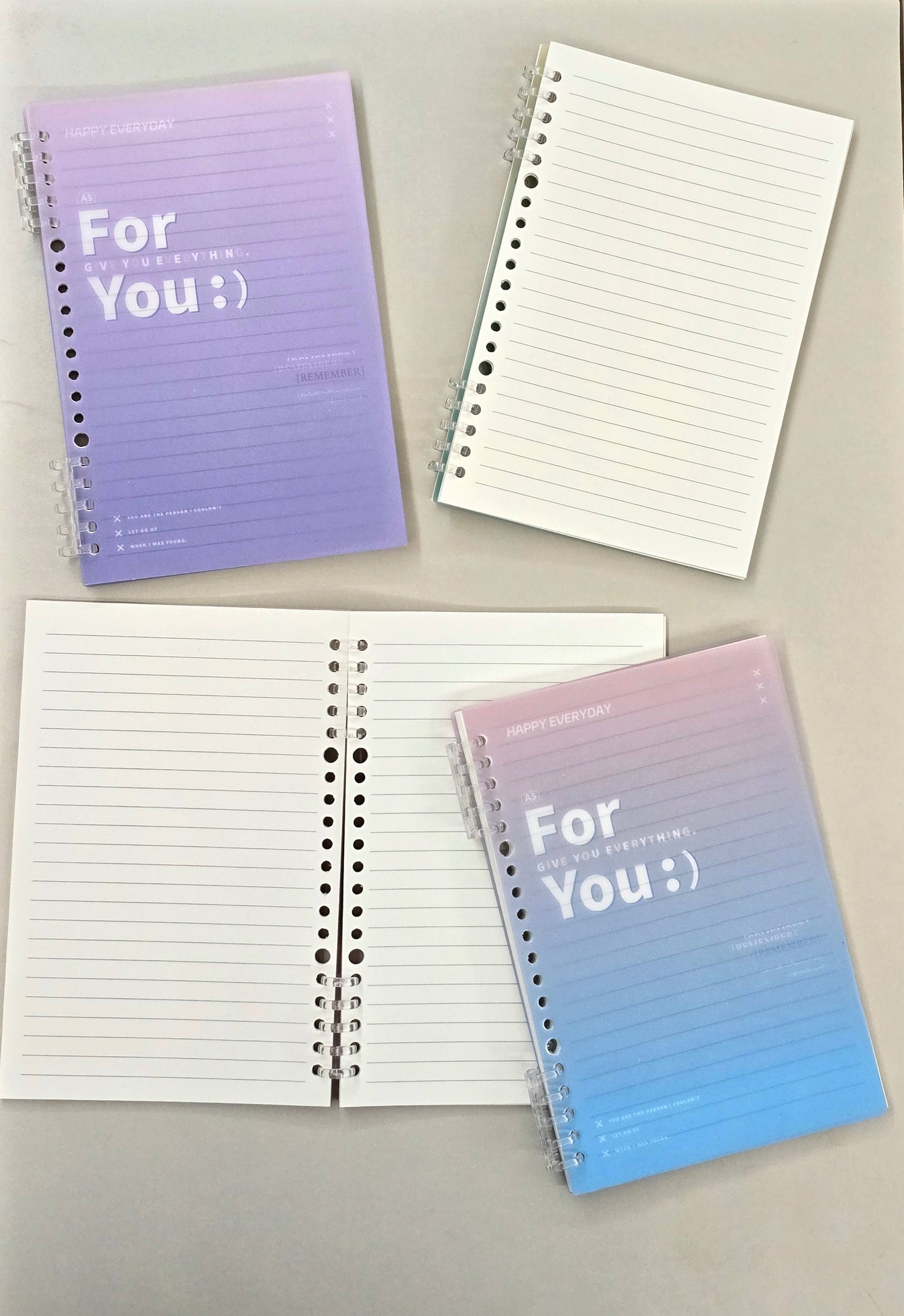 Aesthetic Binder Notebook