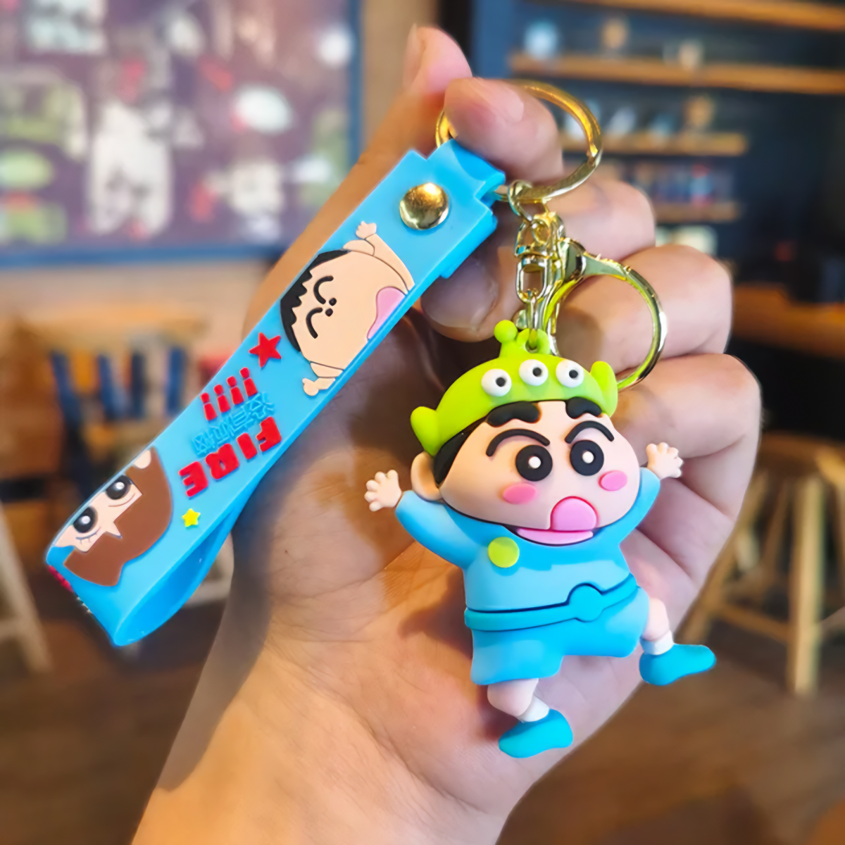 Shinchan Cosplay Keychain