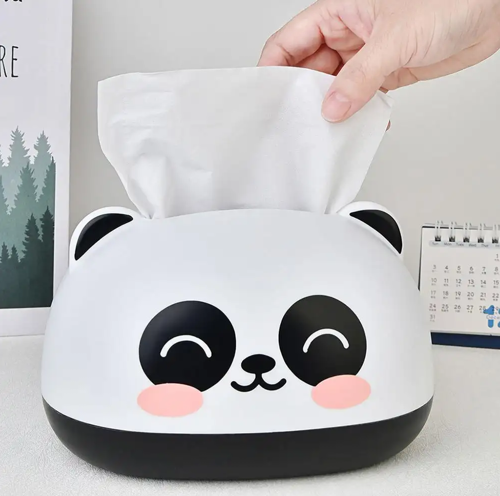 Panda Tissue Box