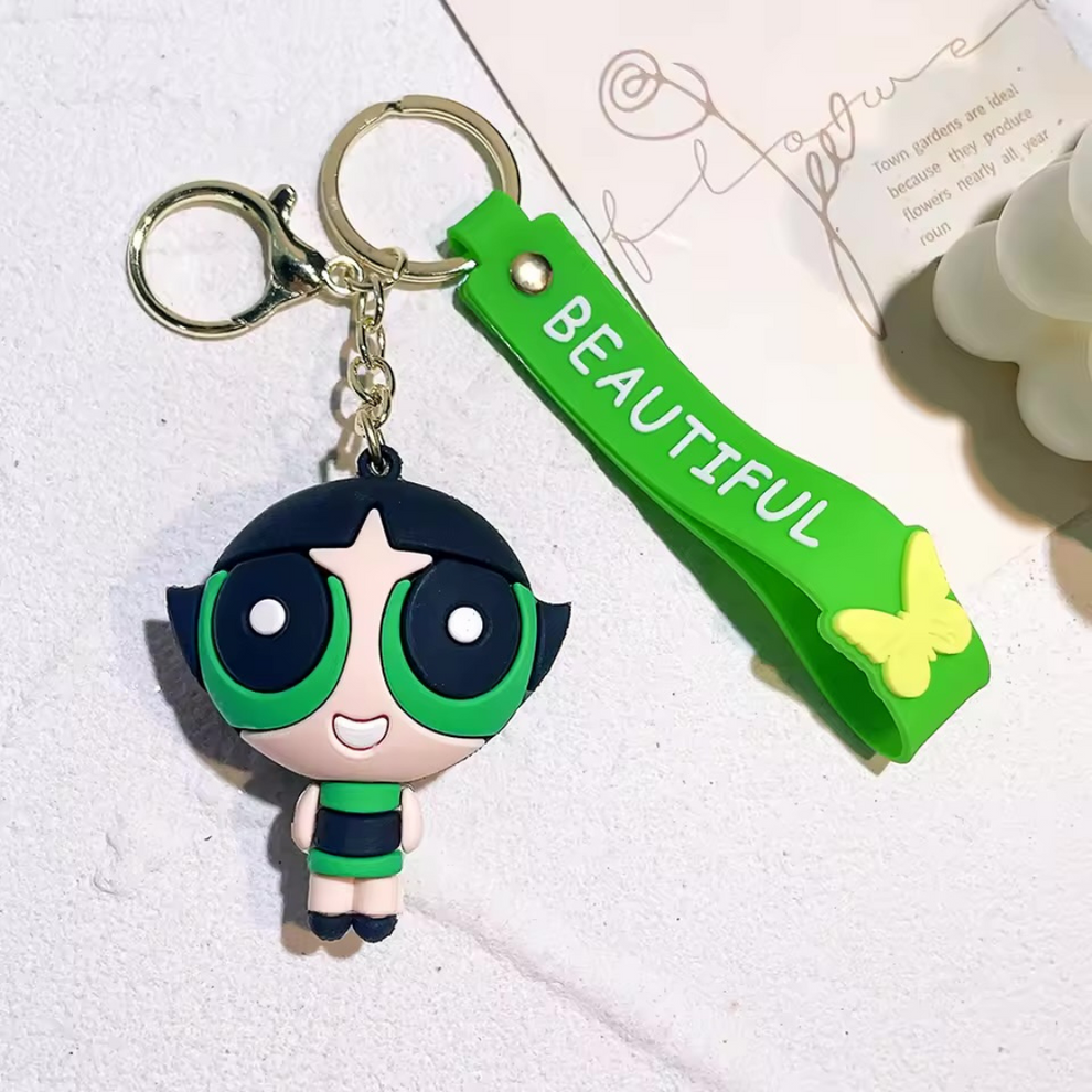 Powerpuff Girls Keychain