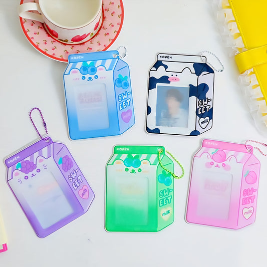 Milk Carton Photo / ID Card Holder