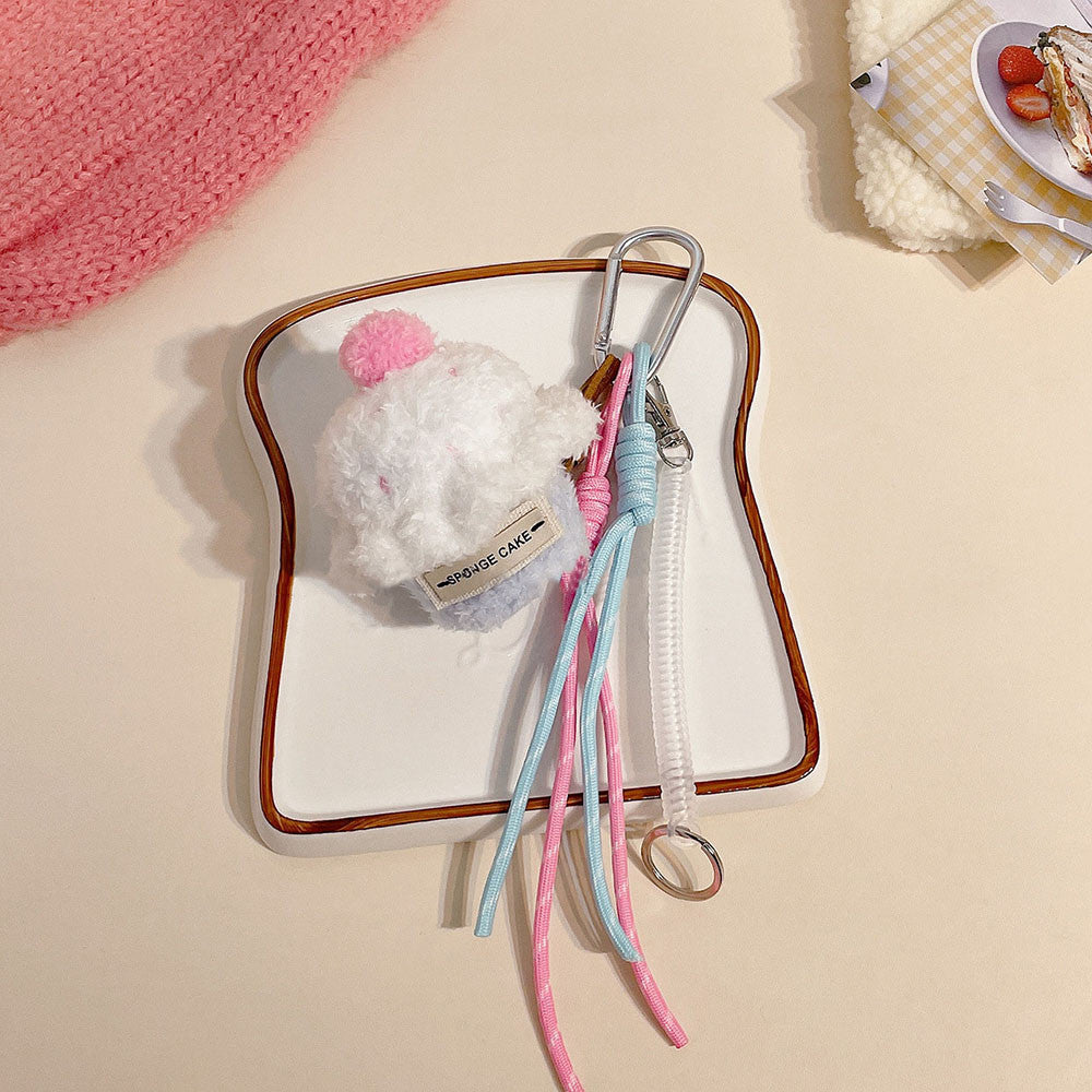 Plush Cupcake Bag Charm