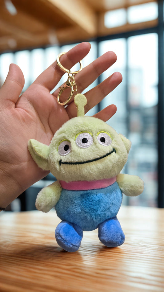 Alien Plush Keychain