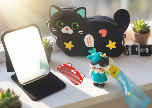 Black Cat Silicone Bag