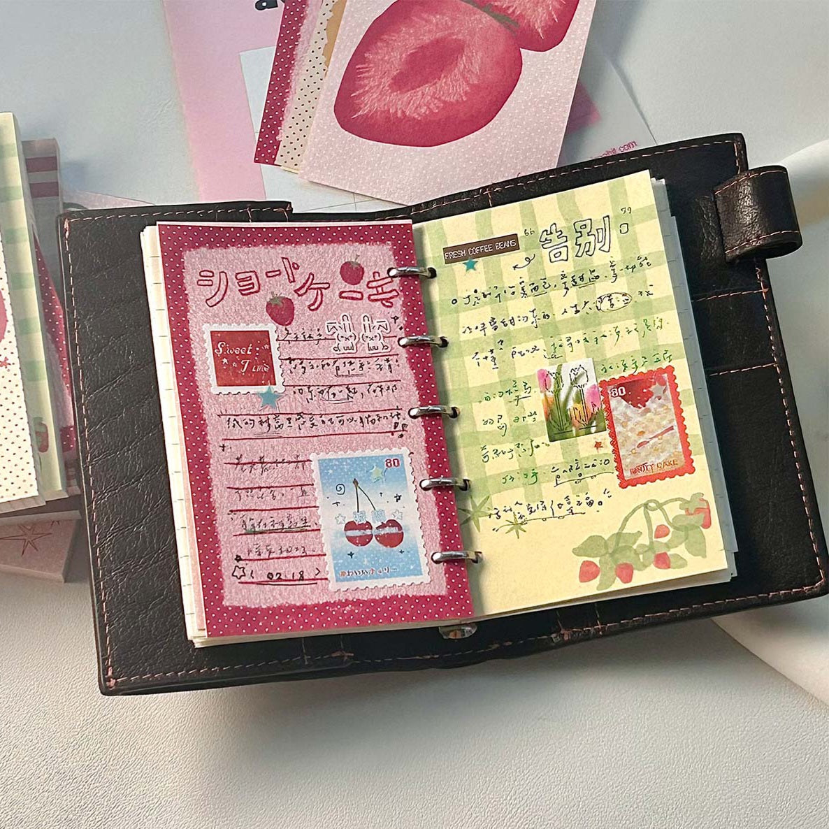 Pastel Illustrated Memo Pads