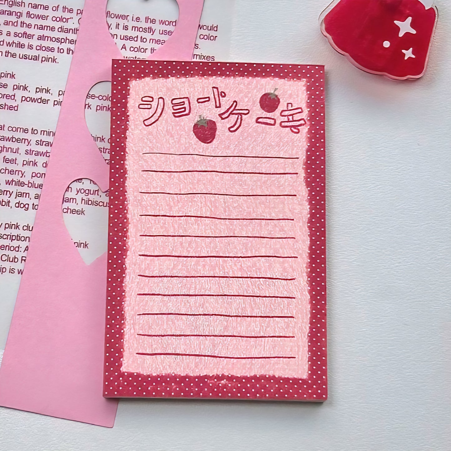 Pastel Illustrated Memo Pads