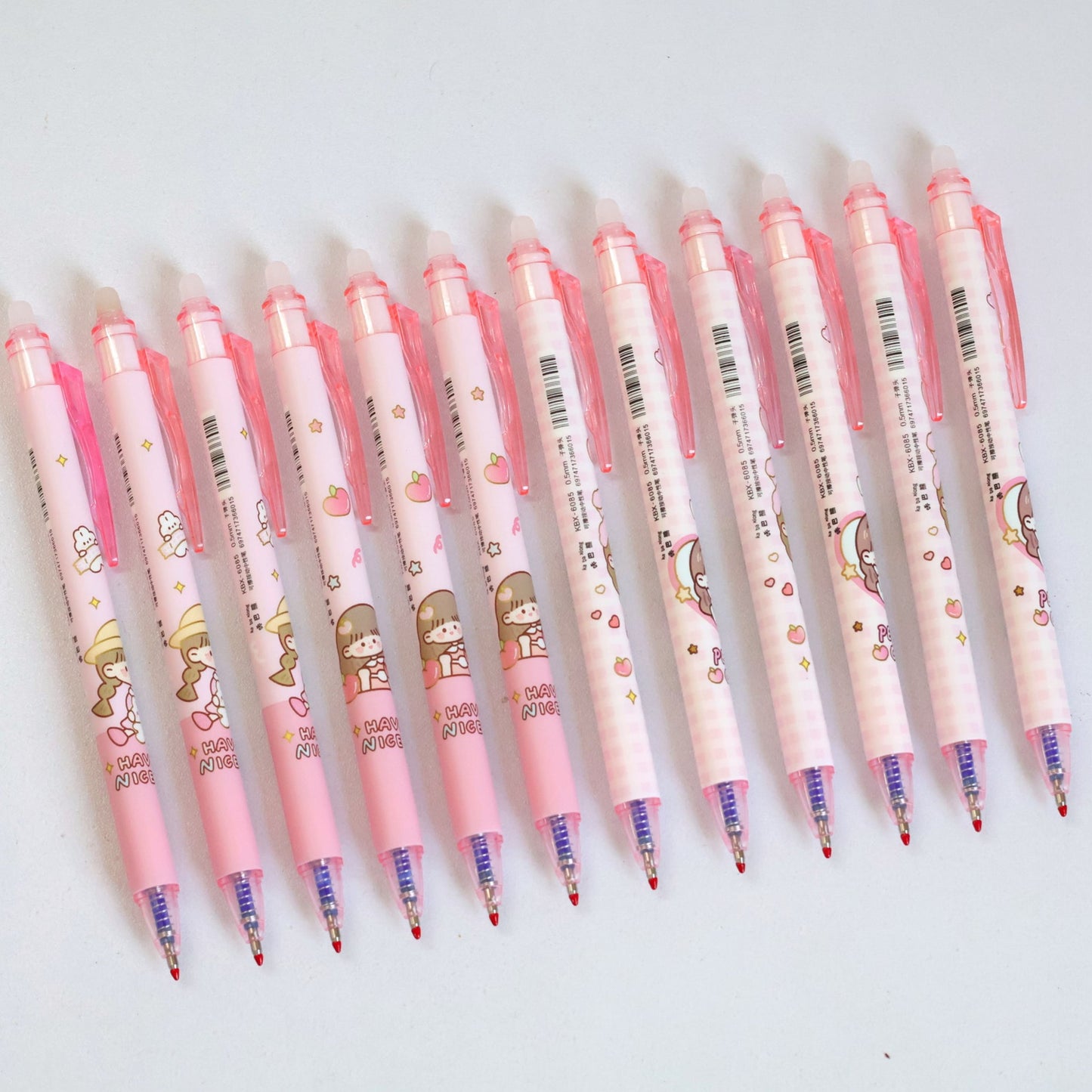 TaoTao's Tea Party Erasable Gel Pen (Pack of 12)