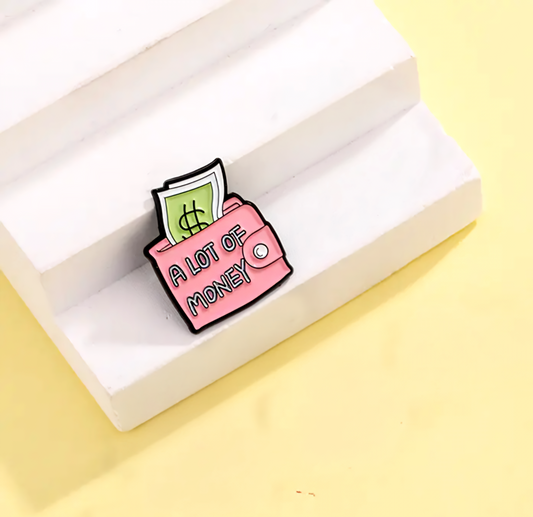 Money Manifestation Enamel Pin