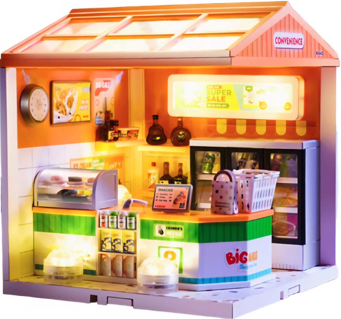 Miniature Convenience Store DIY Kit