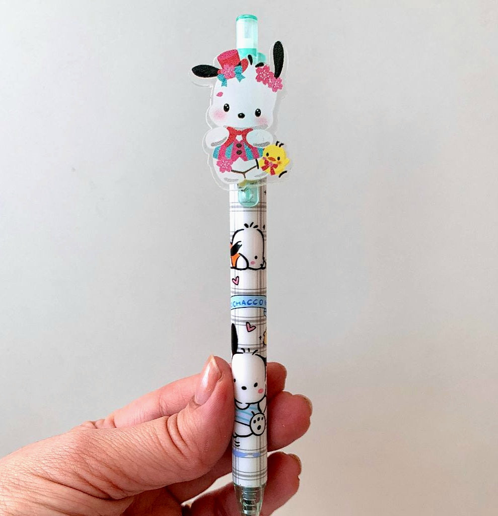 Sanrio Pen with Acrylic Charm
