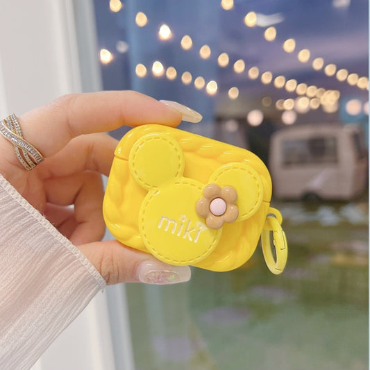 Mickey Yellow Airpod Case