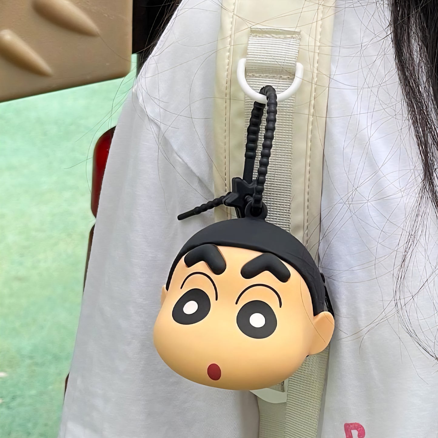Shinchan Face Coin Pouch (Official Merch)