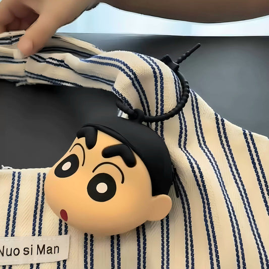 Shinchan Face Coin Pouch (Official Merch)