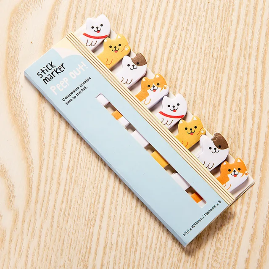 Animal Sticky Note Tabs