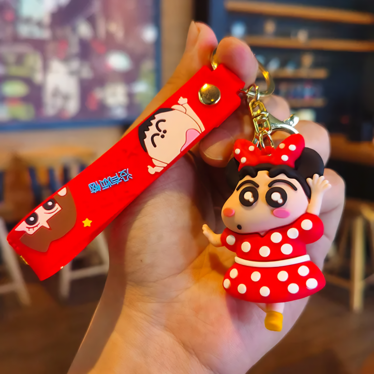 Shinchan Cosplay Keychain