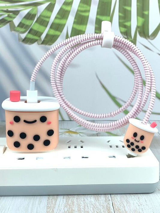 Milk Tea Charger Case