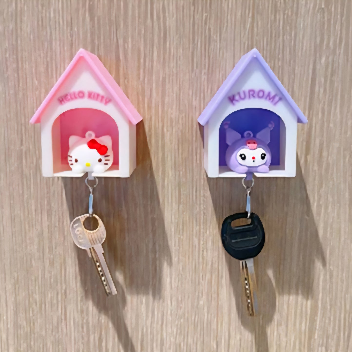 Mini House Key Holder and Keychain