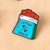 Coffee Beans Enamel Pin