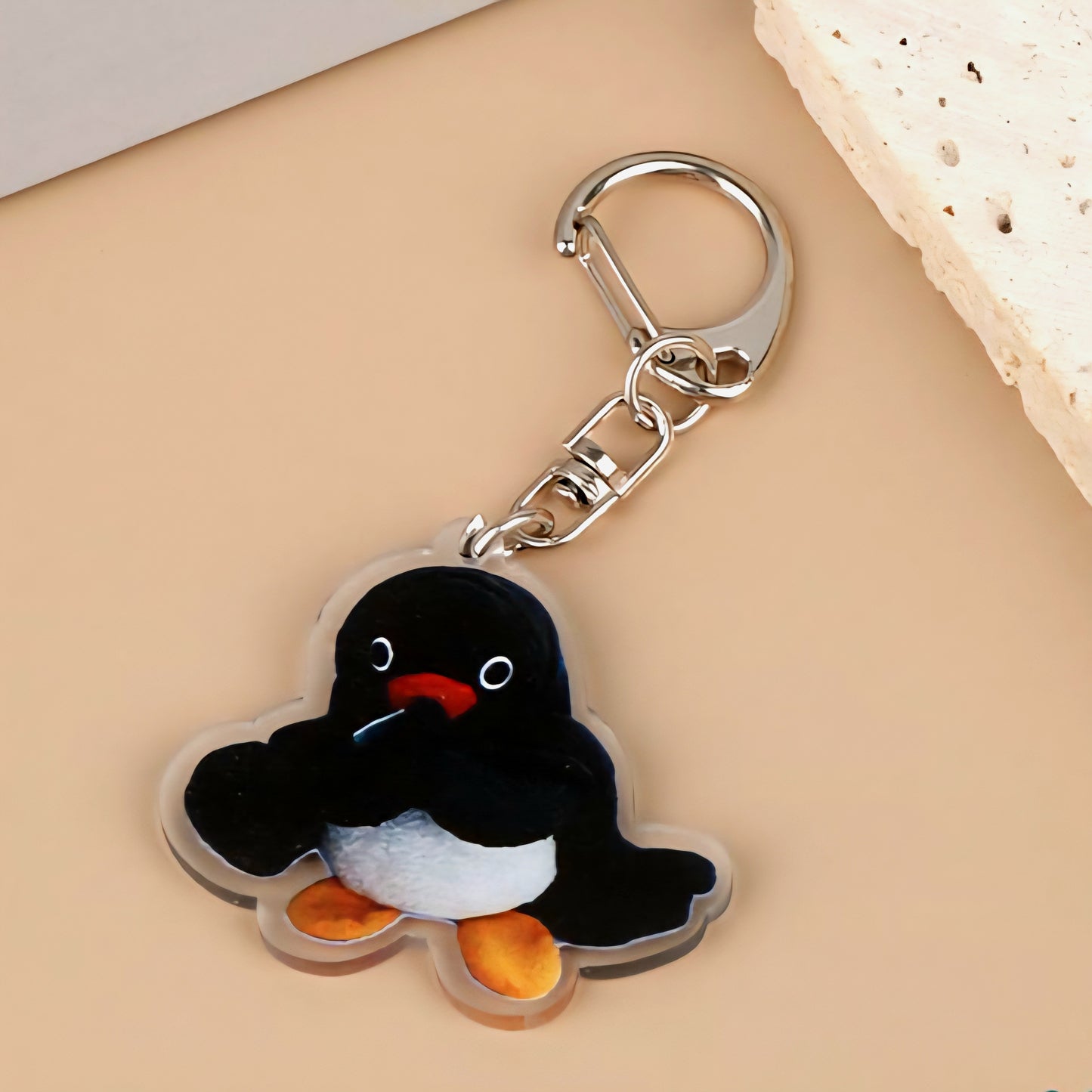 Pingu Acrylic Keychains