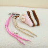 Plush Pink Pastry Bag Charm