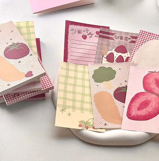 Pastel Illustrated Memo Pads