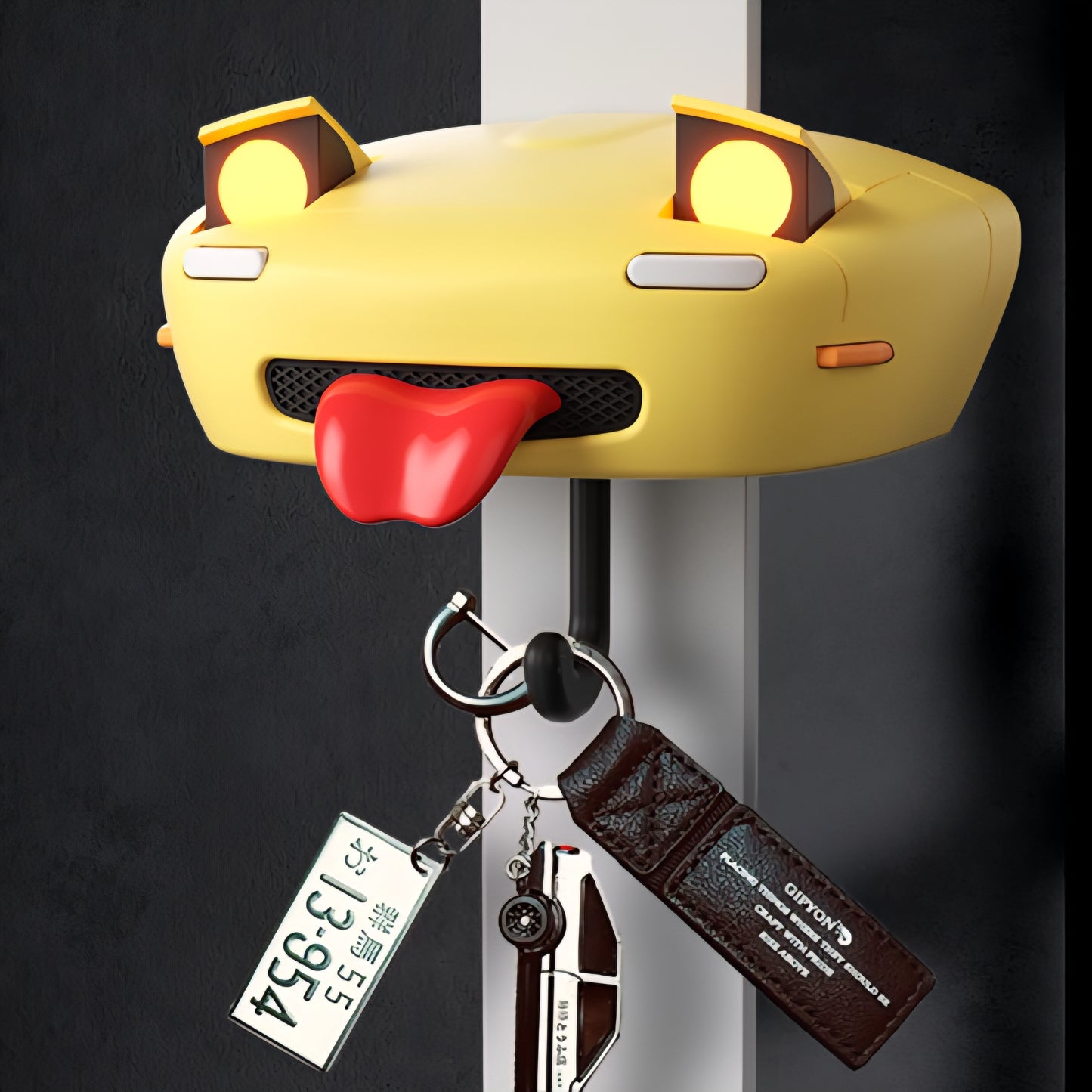 Sports Car Keychain Holder