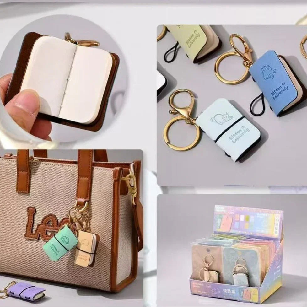 Mini Diary Keychain