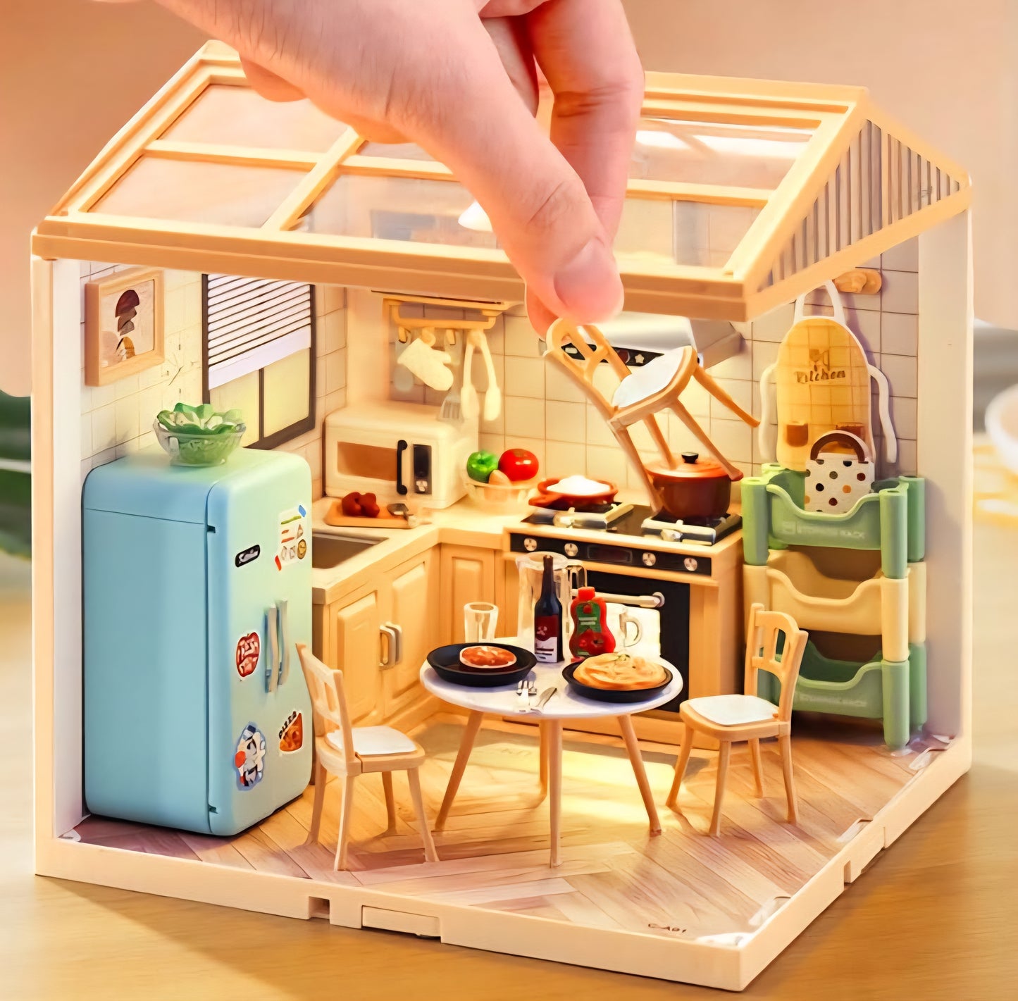 Miniature Kitchen DIY Kit