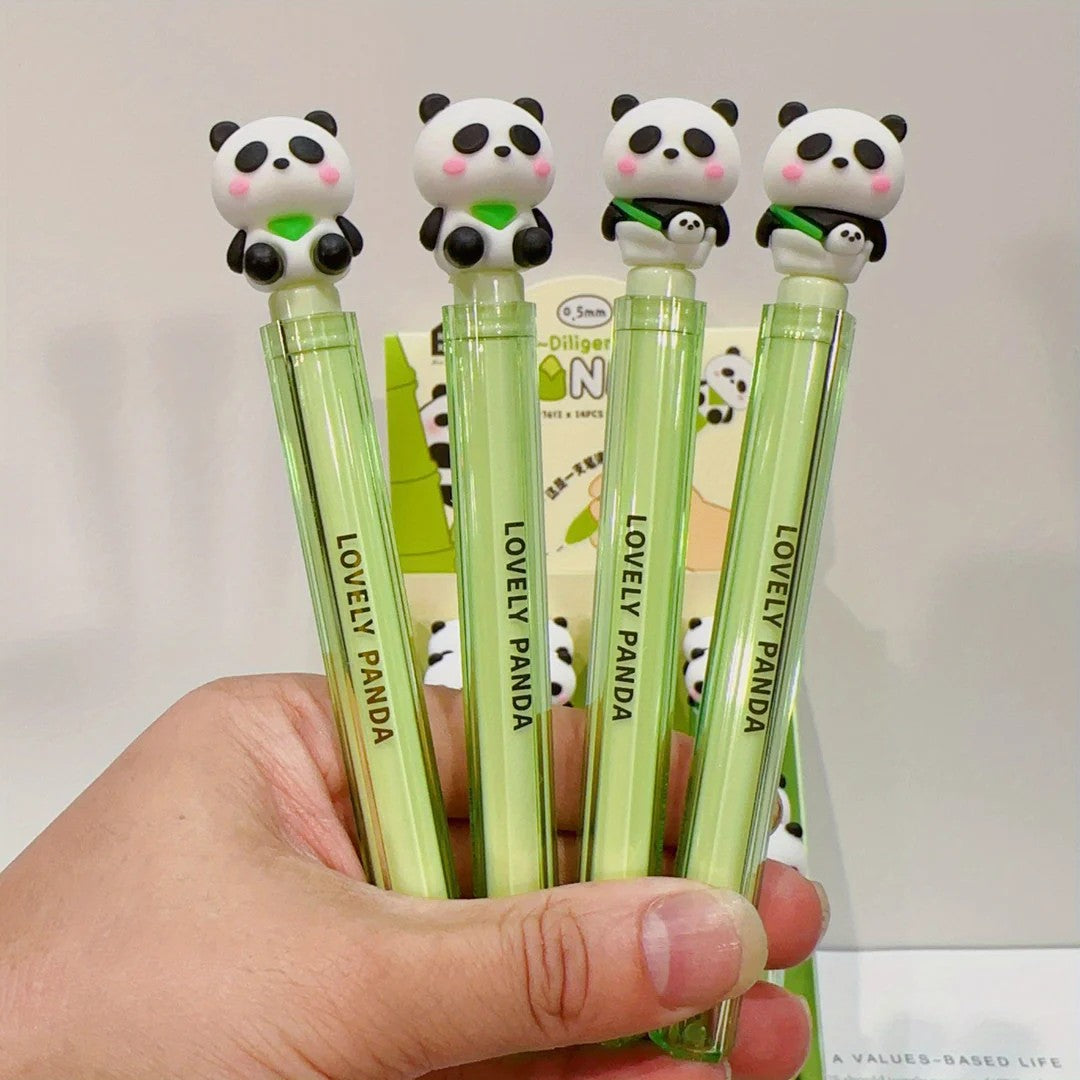 Lovely Panda Bamboo Pen
