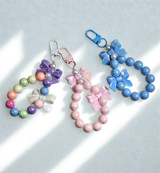 Bubble Bow Phone Charm