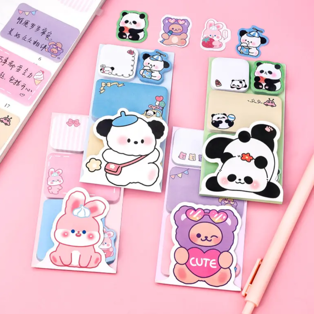 Animal Sticky Notes Set