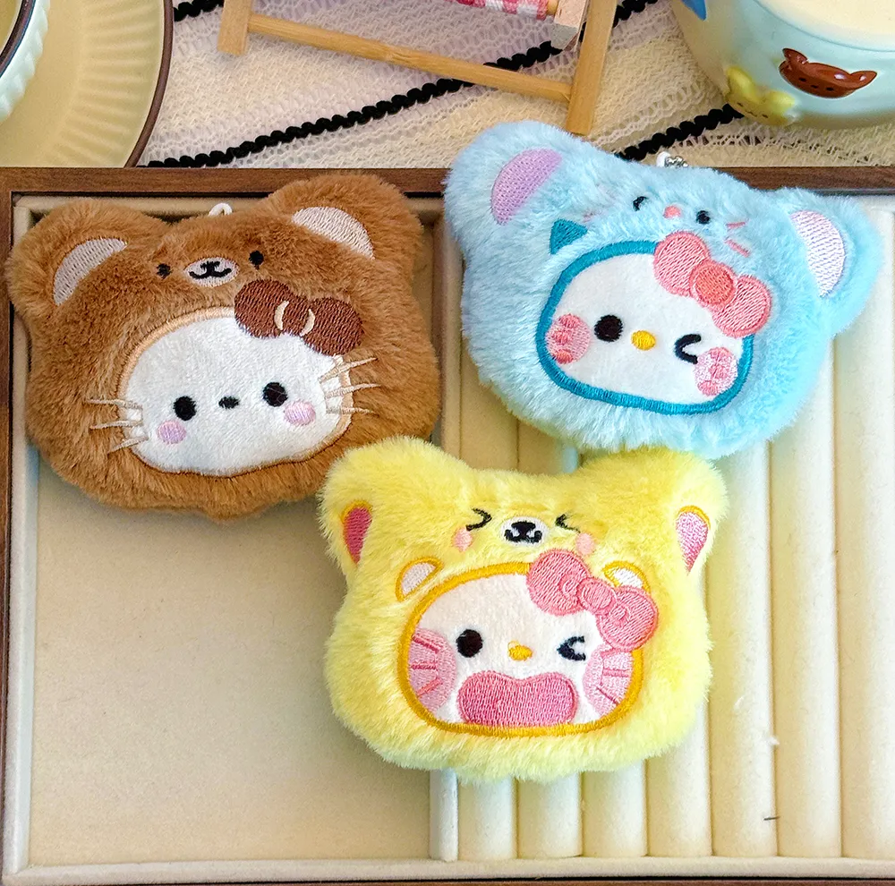 Hello Kitty Cosplay Plush Keychain