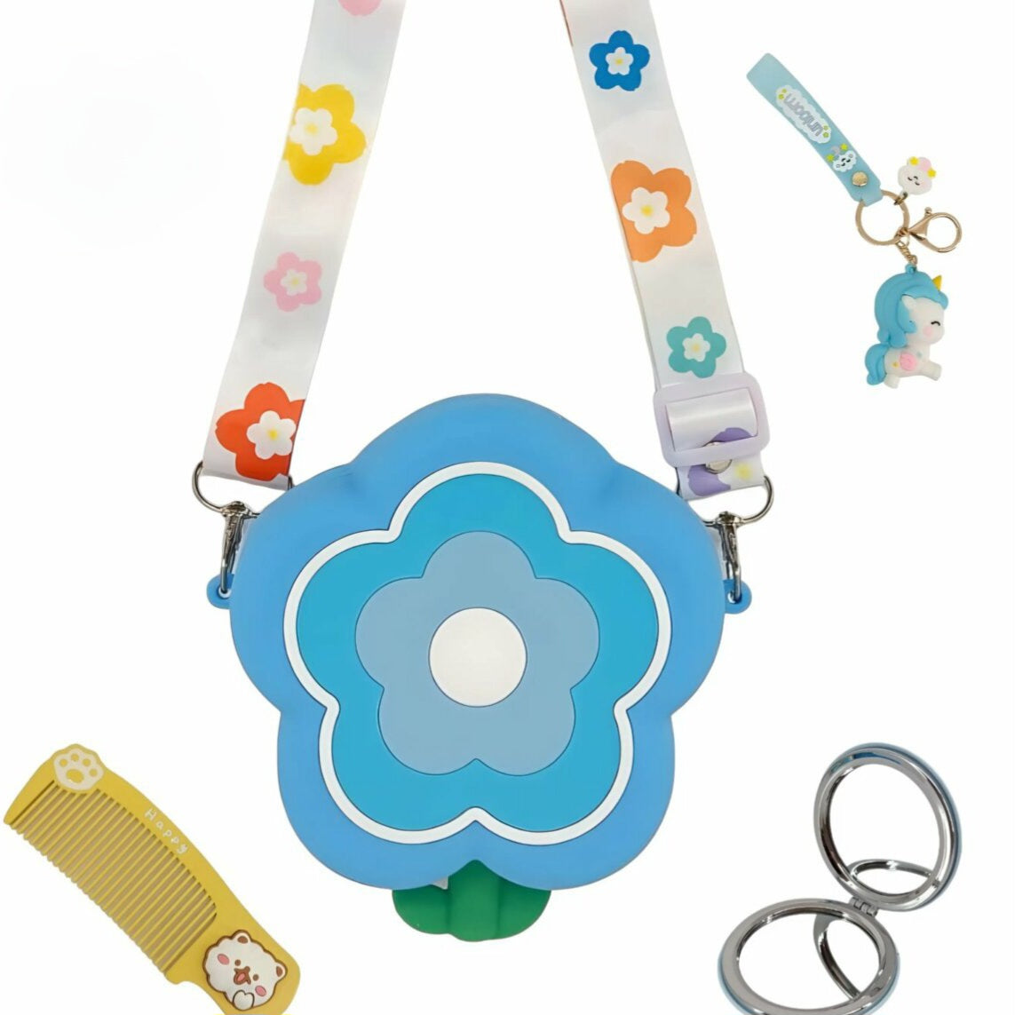 Cherry Blossom Silicone Bag