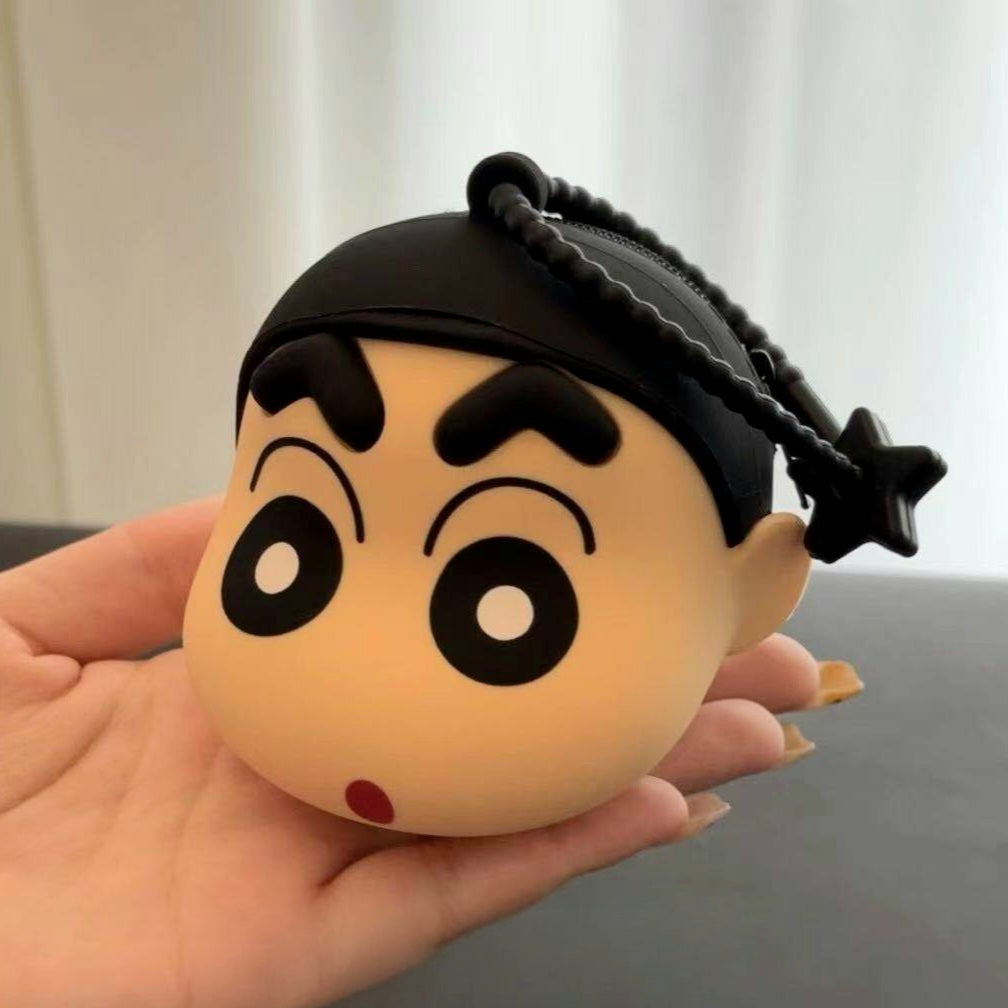 Shinchan Face Coin Pouch (Official Merch)