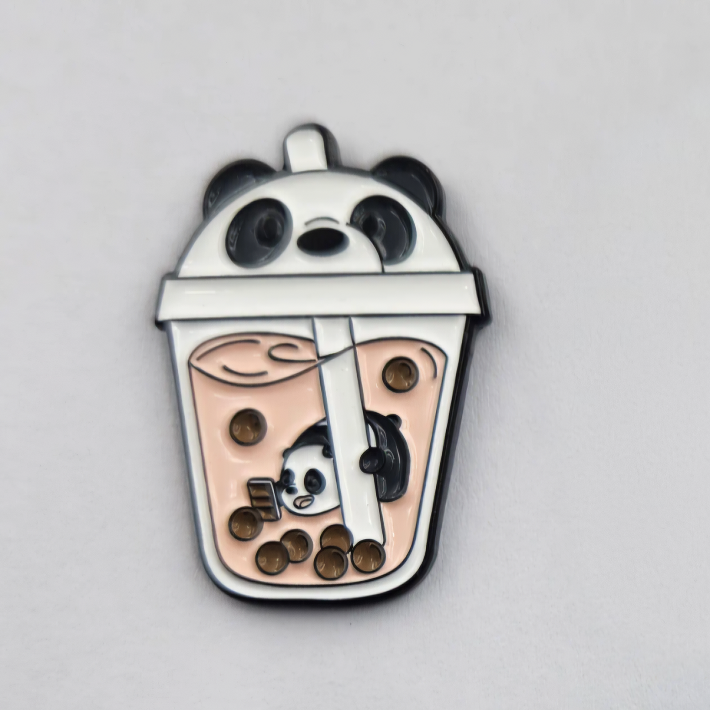 Bubble Tea Enamel Pin