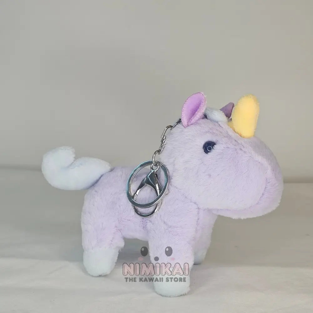 Unicorn Plush Keychain
