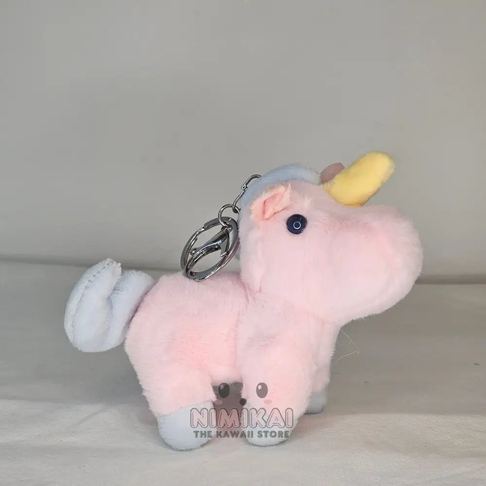 Unicorn Plush Keychain