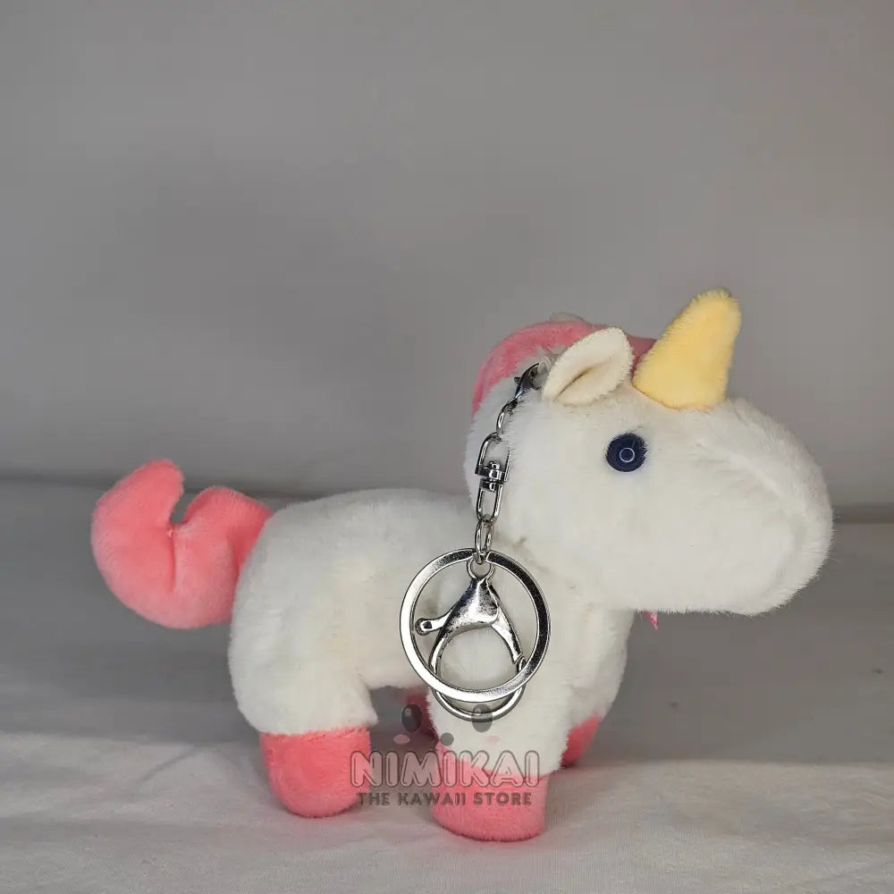 Unicorn Plush Keychain