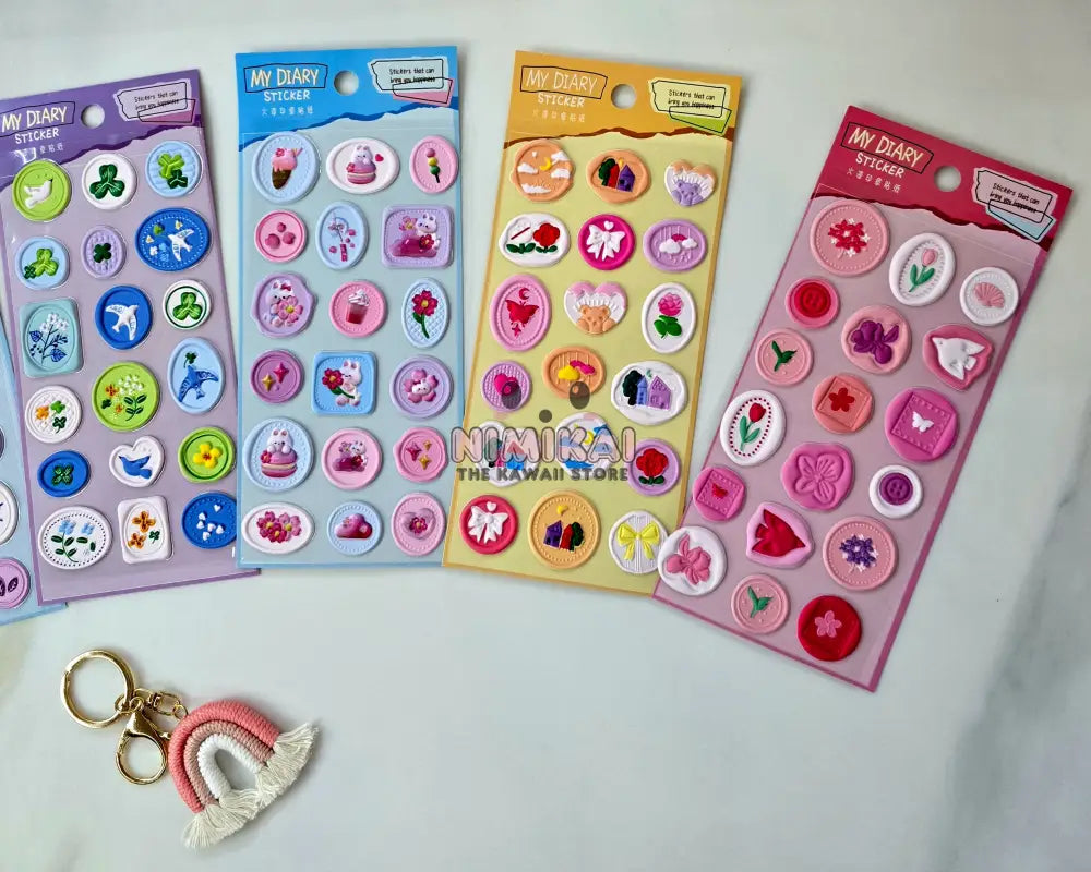 Wax Seal Stickers (Pack Of 3) Stationery