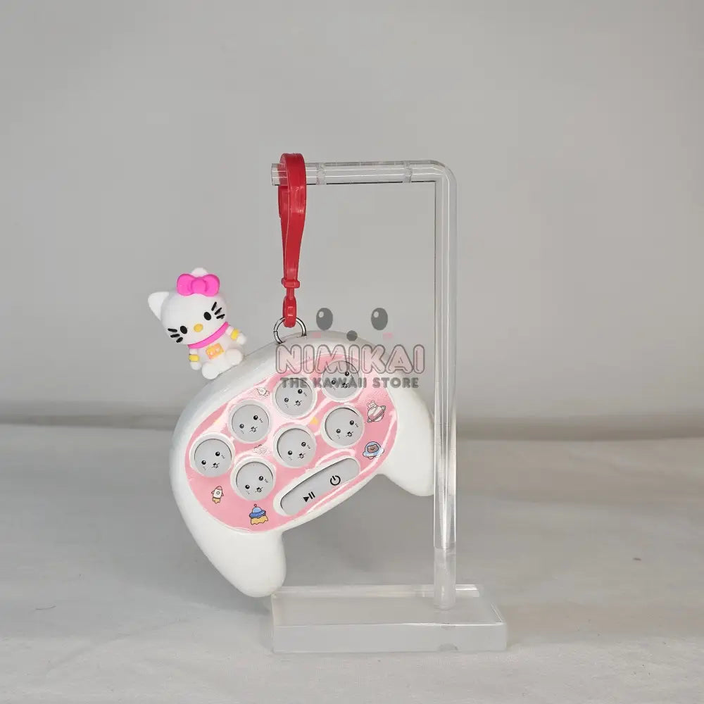 Whack-A-Mole Charm Keychain