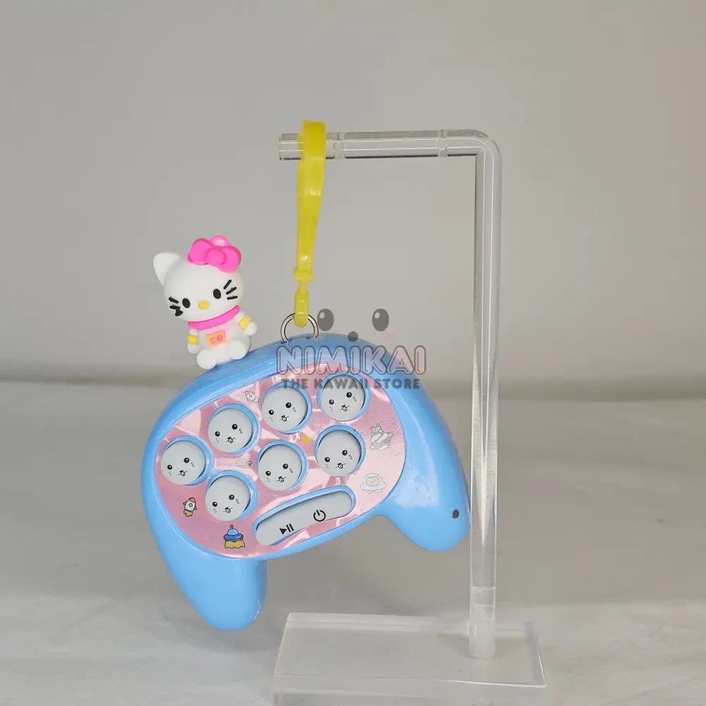 Whack-A-Mole Charm Keychain