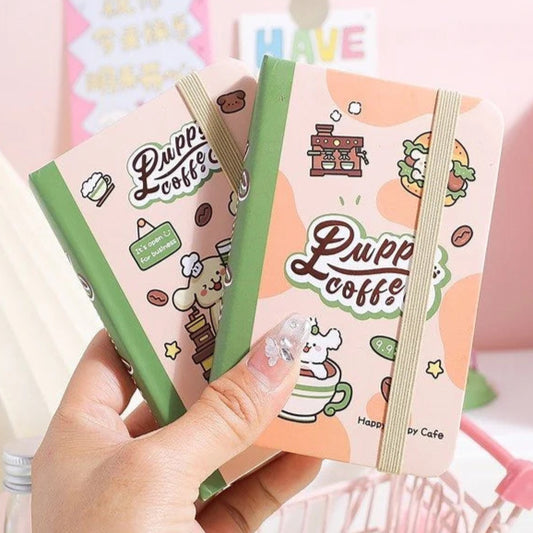 Puppy Coffee Notebook